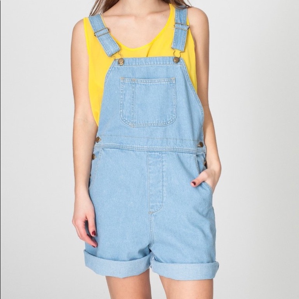 American Apparel Denim Overralls
